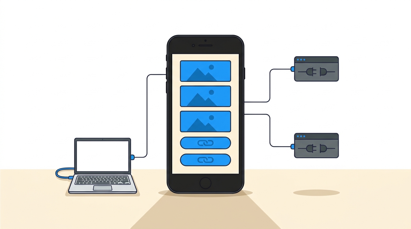 Illustration d'un smartphone